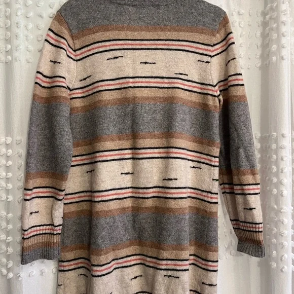 Pendleton Wool Shawl Collar Cardigan Sweater Southwest Print Size MP - Picture 4 of 8